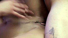 latina teen couple leaves tv for slow sex