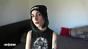 Tattooed German POV on Fortnite