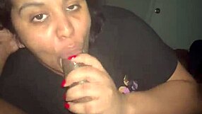 i'm veronica watching netflix while sucking this big black cock and getting a facial