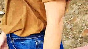 Sexiest Braless Walk Captured on Busy Public Street Ever