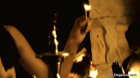 Beautiful Brunette Exposes Natural Beauty