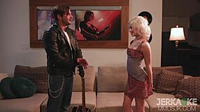 kiera cole with braces hooks up in doggystyle with her rockstar idol