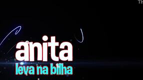 Watch Anita strip and take it anal!