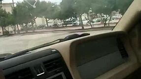 i'm masturbating outdoors in public parking lot, ending with cumshot