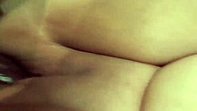 i watched a big woman riding with a dark-skinned guy