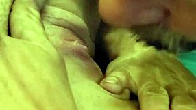 She is eating me out passionately