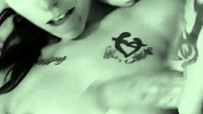 Amateur couple transitions from solo to intimate play