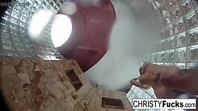 Shower Bts Fun With Christy Dahlia And Ivan!