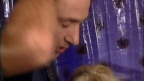 Nasty Brunette Shares Big Cock with Blonde in Anal