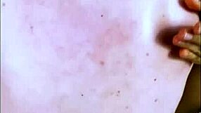 The latina stepmother moaned intensely as the student licked her tight clit, her petite body writhing in orgasmic pleasure.