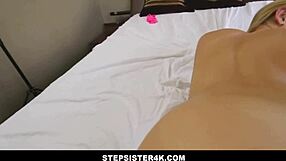 Skinny blonde stepsister fucked by stepbrother after apology pov - khloe kapri