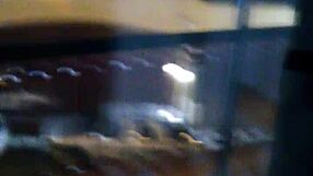 Sexy Ass MILF Flashing Her Curves by the Hotel Window