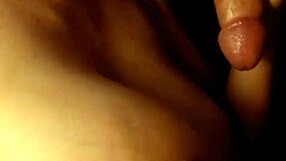 Amazing Natural Tits In Handjob Cumshot