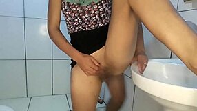 Fucking Hot Wife in Bathroom