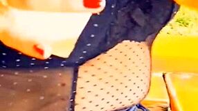 Sexy mother-in-law horny asks for sex after husband leaves home