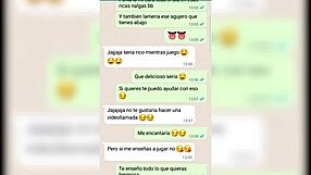 Chica gamer sends me her pack on whatsapp and we end up fucking hard