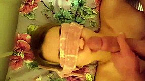 Sucking My Cock with Eyes Tied Up Tight