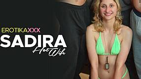 sadira hotwife explores anal adventures in erotikaxxx part one with gagging and facials