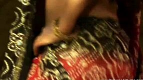 Bollywood Dancing by Sensual Indian Brunette Turns Into Erotic Teasing Display
