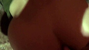 Young skinny russian teen teasing with toy