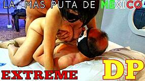 Latina Danna Hot knullar två vänner framför pojkvännen