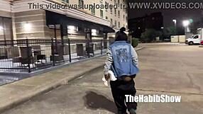 wild ambitious booty and pimpin in a bonnet tease with monster cock