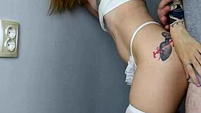 hey, girl in cute outfit gets fucked standing doggystyle by sunako kirishiki