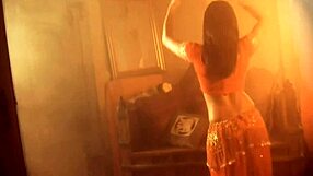 Exotic Bollywood Dancer Undresses Sensually
