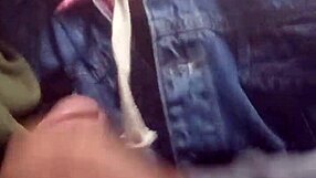 Latina blowjob on bus with facial and creampie