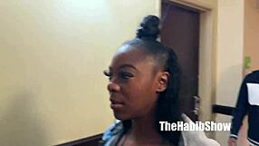 wild ambitious booty and pimpin in a bonnet tease with monster cock