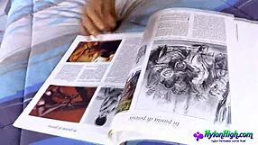 Skinny jessica enjoys fun in stockings at 39