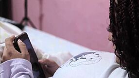 he came looking for his girlfriend but came on her friend's face instead?