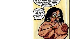 Uncensored comic featuring a fat BBW character