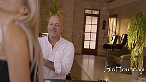 I'm butt fucking this hot blonde babe.