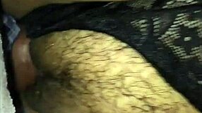 Sexy Latina Amateur Squirts on Big Black Cock