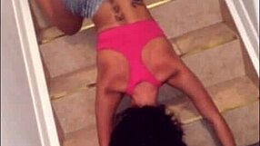 Kara Chase twerking to toe up by Rich Kimble