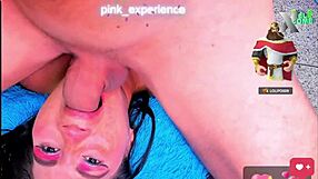 Watch this upside down MILF swallow her best friend's cock!