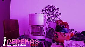 Vivi Guedez calls IT technician for PC fix, leads to cheating group sex with big cocks.