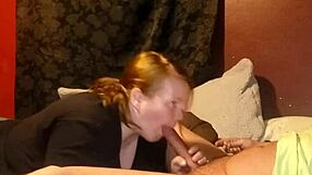 milf sucking my big cock
