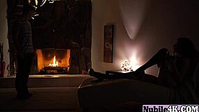 latina milf seduces with blowjob