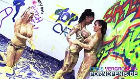 Why are Valerie Kerry and Kate so dirty licking and eating pussy in threesome?