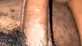 Throat goat milf devours fat cock with intense sucking.