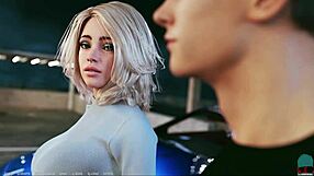 i admire this blonde babe's big tits and ass in pov roleplay at a o a academy