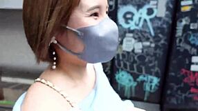 Stunning Japanese Babe with Big Tits Rides Hard in Wild Action