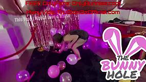 four gorgeous sluts suck big cock pov