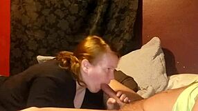 milf sucking my big cock