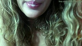 Cute Blonde Girl Smokes While Craving to Suck Cock