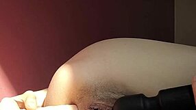 Wife teases wet holes with toys in POV masturbation