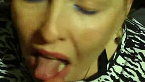 Naughty Mark Gives Mature Blowjob