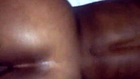 oiled ebony girlfriend cums hard on valentines day with amateur passion